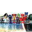 PJ Masks My Busy Books - Storybook, 10 figurines, playmat