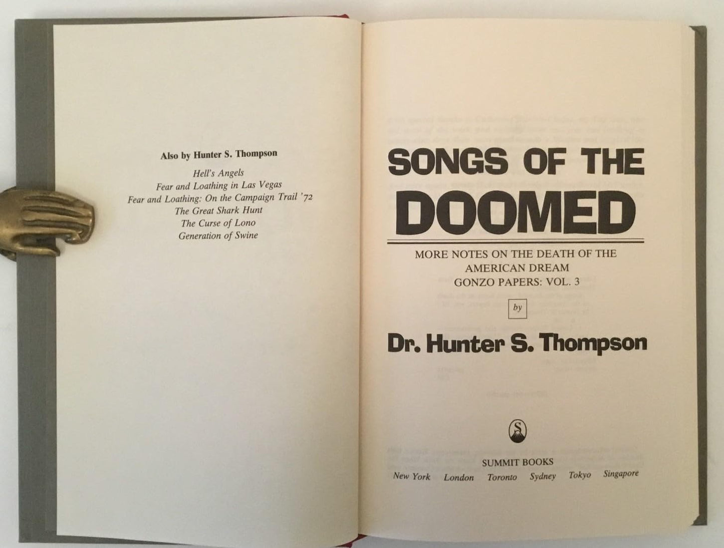 Songs of the Doomed: More Notes on the Death of the American