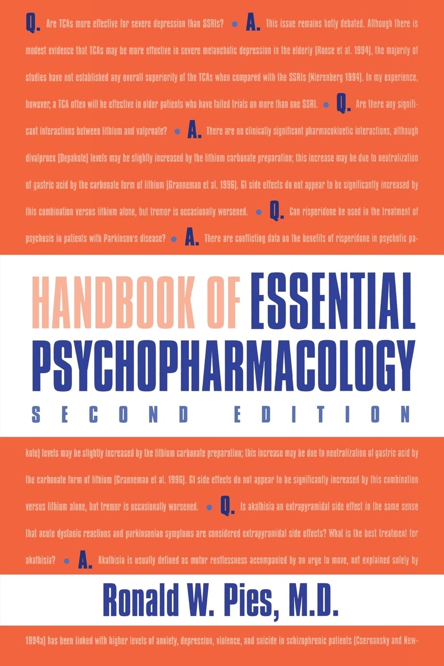 Handbook of Essential Psychopharmacology