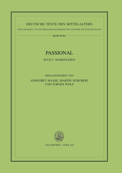 Marienleben (Deutsche Texte des Mittelalters, 91/1) (German Edition)