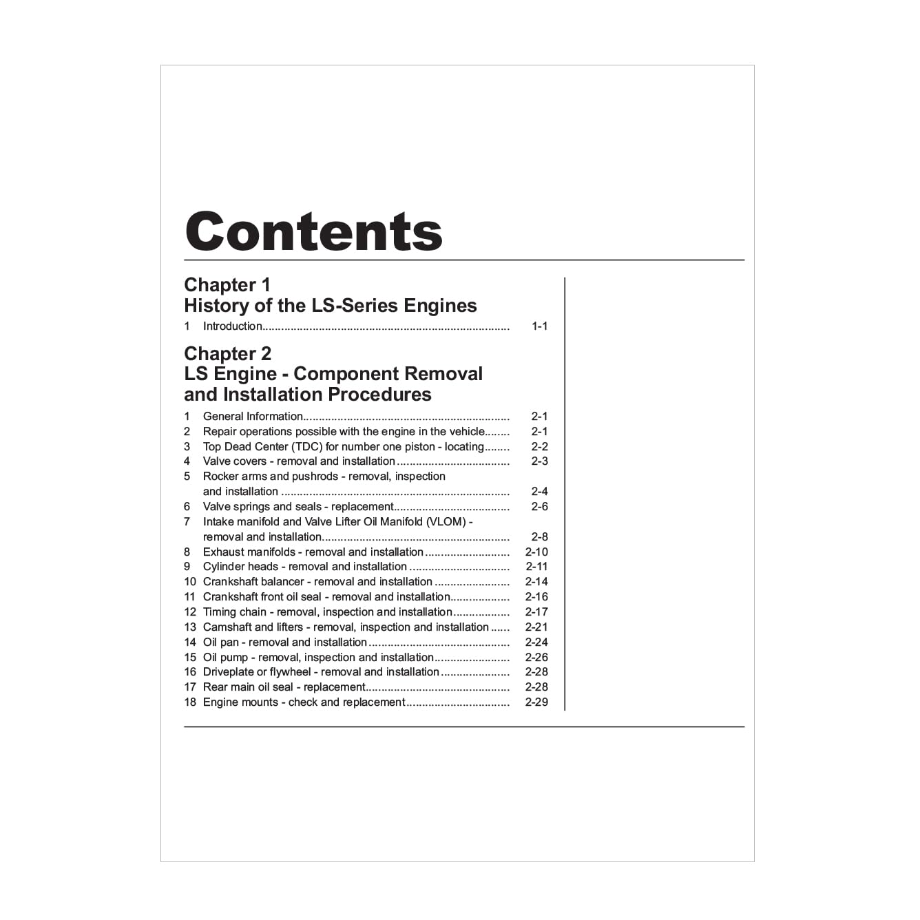 LS Series Engine Manual: Performance Modifications - Repair - Overhaul: Step-by-Step Instructions, Fully Illustrated for Home Mechanic, Stock Repairs to Exotic Upgrades (Haynes Techbook)