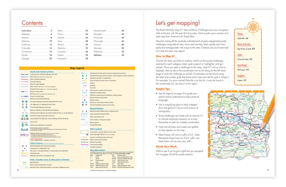 Map It!: Atlas of Brainy Challenges