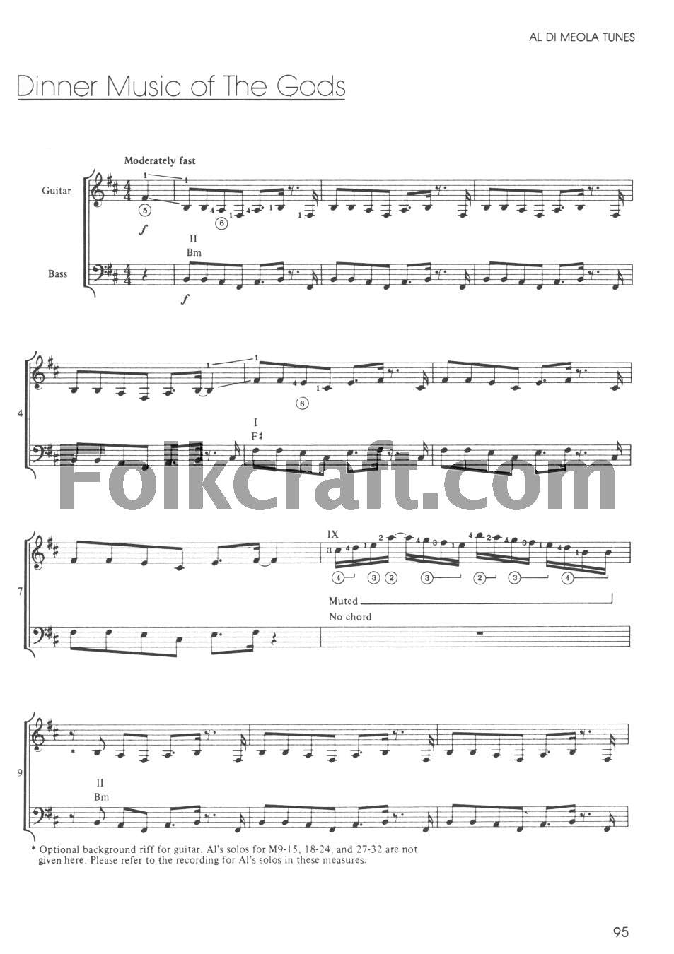 Al Di Meola - A Guide to Chords, Scales & Arpeggios