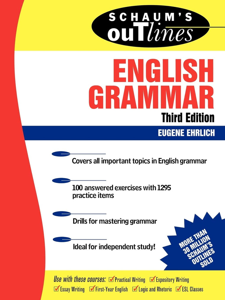 Schaum's Outline of English Grammar by Eugene H. Ehrlich