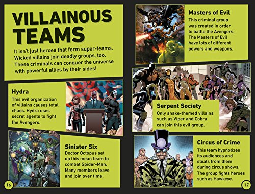 DK Readers L2: Marvel's Ultimate Villains (DK Readers Level 2)