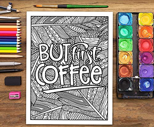 A Snarky Adult Colouring Book: Some People Need a High-Five, In the Face, With a Chair