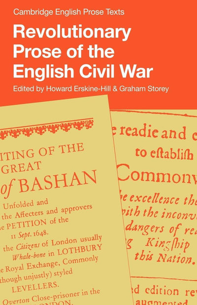 Revolutionary Prose of the English Civil War (Cambridge English Prose Texts)
