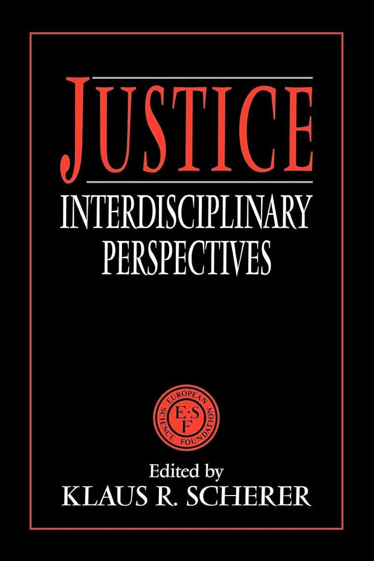 Justice: Interdisciplinary Perspectives