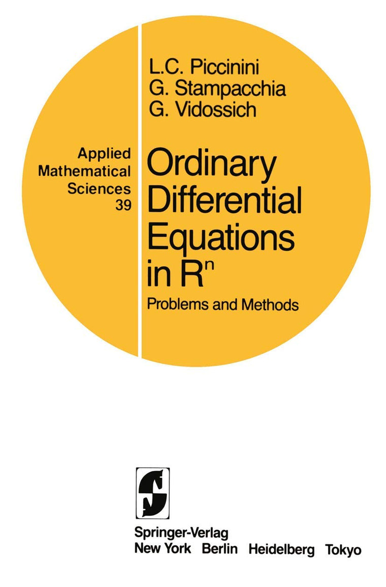 Ordinary Differential Equations in Rn:: Problems and Methods (Applied Mathematical Sciences, 39)