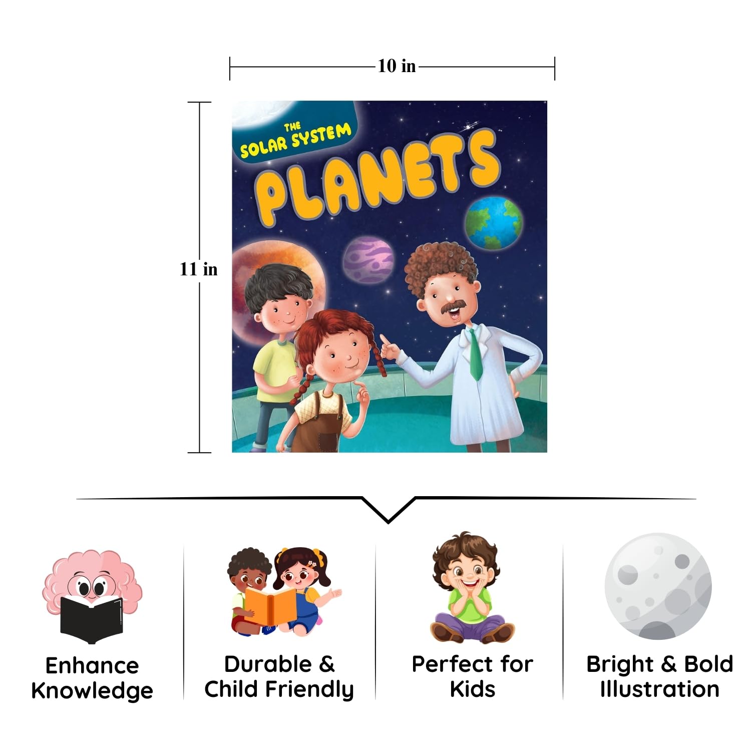 Solar System Encyclopedia for Kids - 6 Book Collection: Explore Planets, the Sun, Moon, Earth, Stars & the Universe - Fun Space Facts for Little Explorers Ages 6+