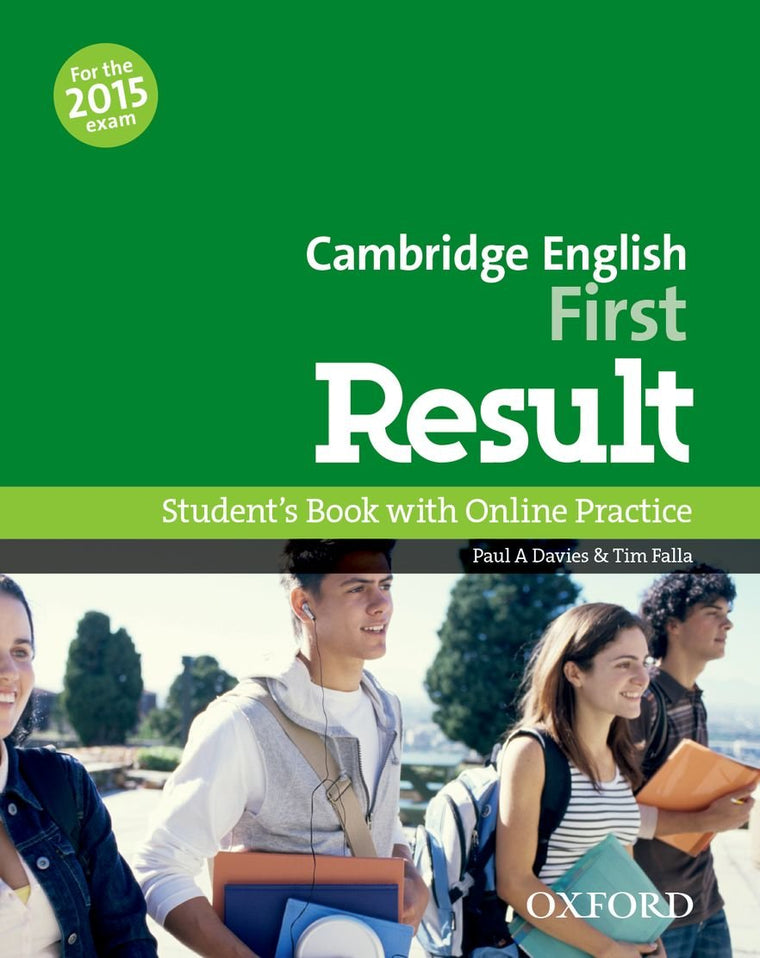 First Result Student's Book Online Practice Test Exam Pack 2015 Edition
