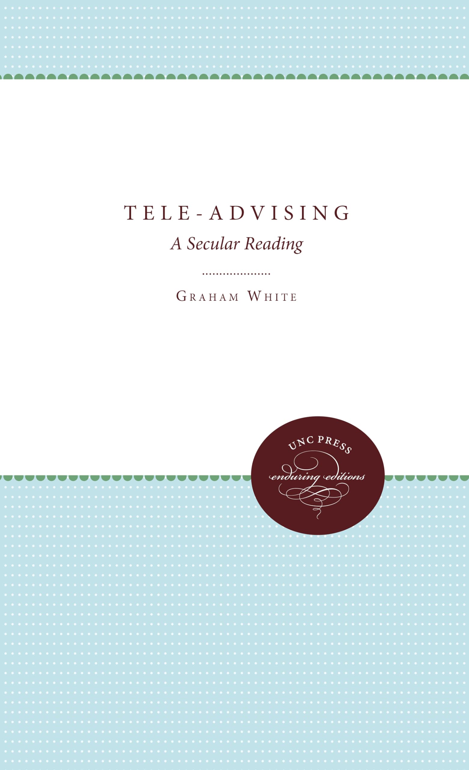 Tele-Advising: A Secular Reading