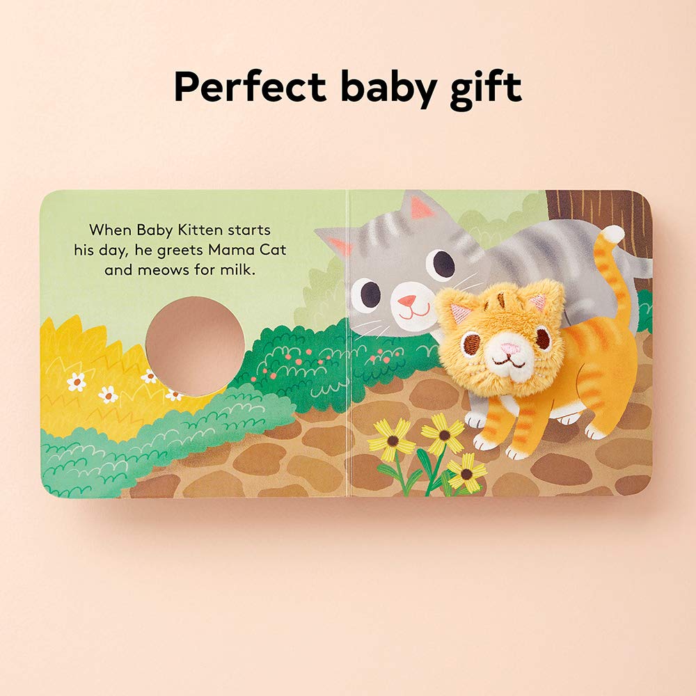 Baby Kitten: Finger Puppet Book: (Board Book with Plush Baby Cat, Best Baby Book for Newborns) (Baby Animal Finger Puppets, 20)