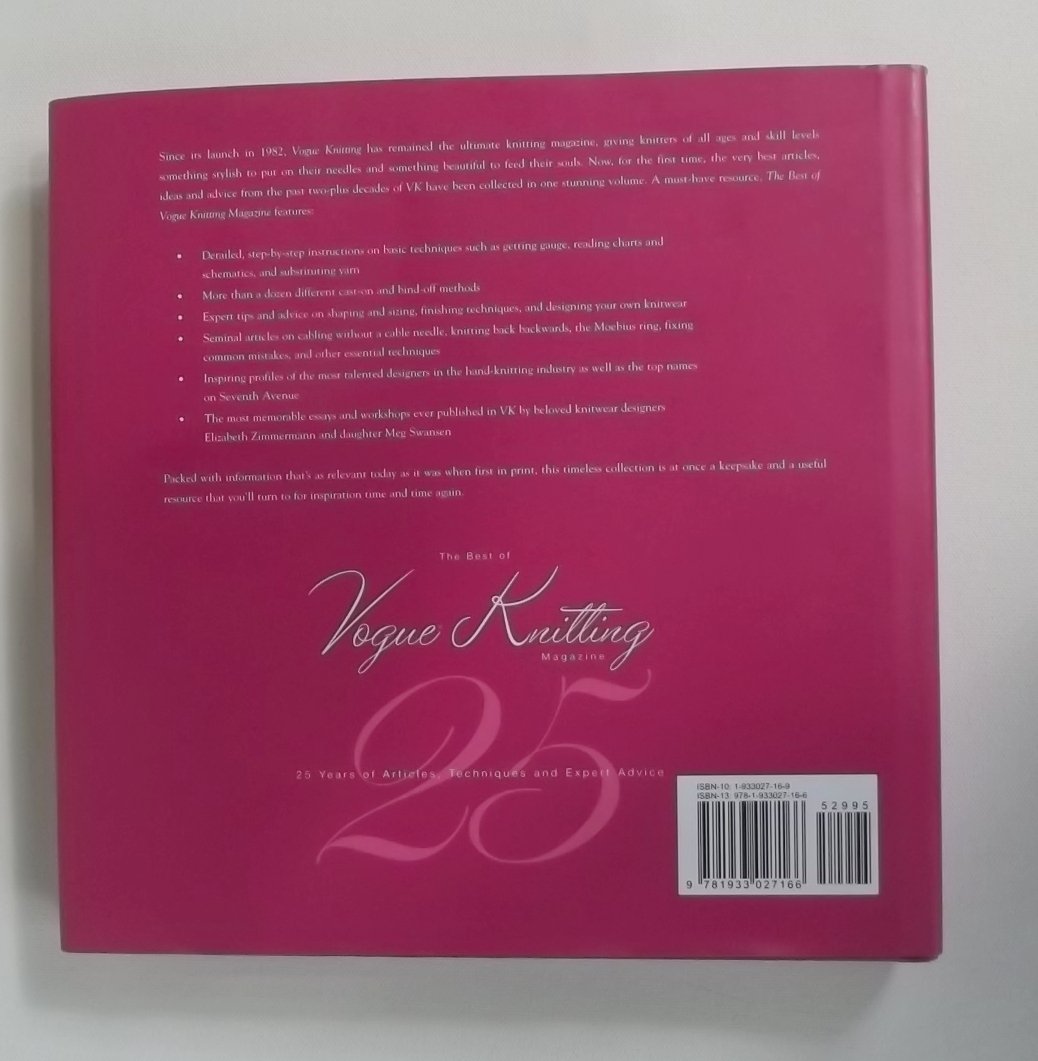 The Best of Vogue Knitting Magazine: 25 Years of Articles, Techniques, and Expert Advice