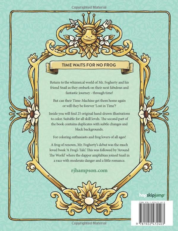 Lost In Time: A Mr. Fogherty Coloring Book (R.J. Hampson Coloring Books)