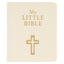 My Little Bible 2 Standard Edition - Selections of Key Verses From Every Book, Tiny Palm-size OT NT Scripture for Ministry Outreach, Classic 1769 KJV Text, 2" x 2.5, White