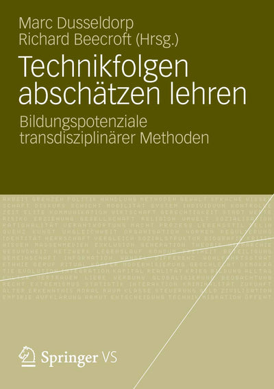 Technikfolgen abschtzen lehren: Bildungspotenziale transdisziplinrer Methoden (German Edition)