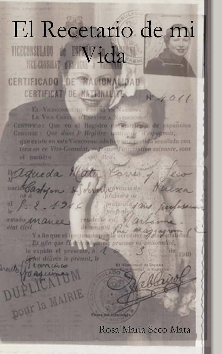 El Recetario de mi Vida (Spanish Edition)