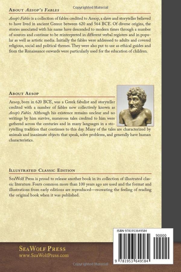 Illustrated Aesops Fables: Classic Edition