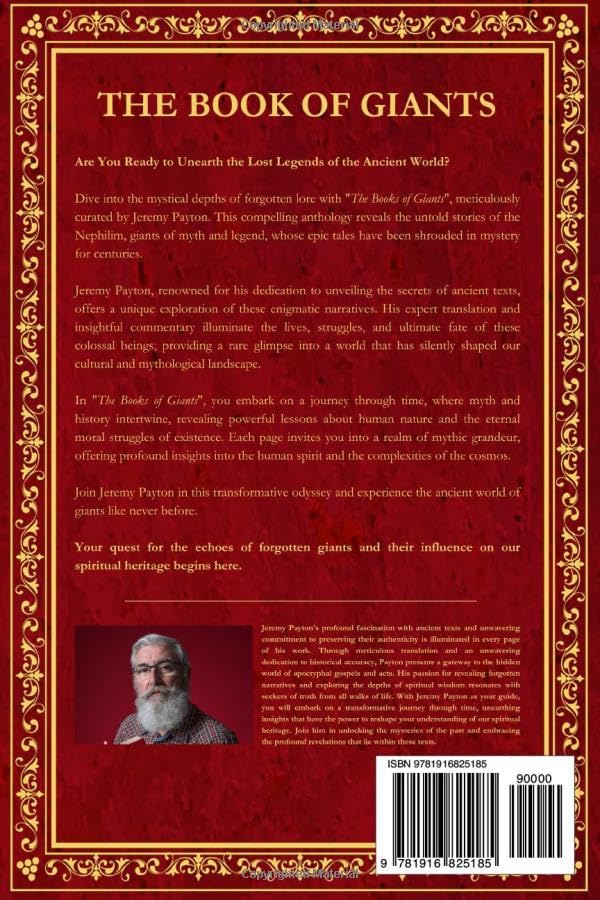 The Book of Giants: The Secret History in the Dead Sea Scrolls about Fallen Angels and Their Offspring. Exploring the Nephilim, Manichean, and Aramaic ... and Gnostic Gospels Bible Collection)