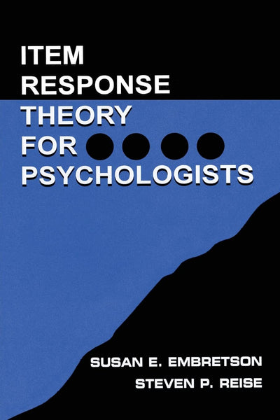 Item Response Theory for Psychologists (Multivariate Applications Series)