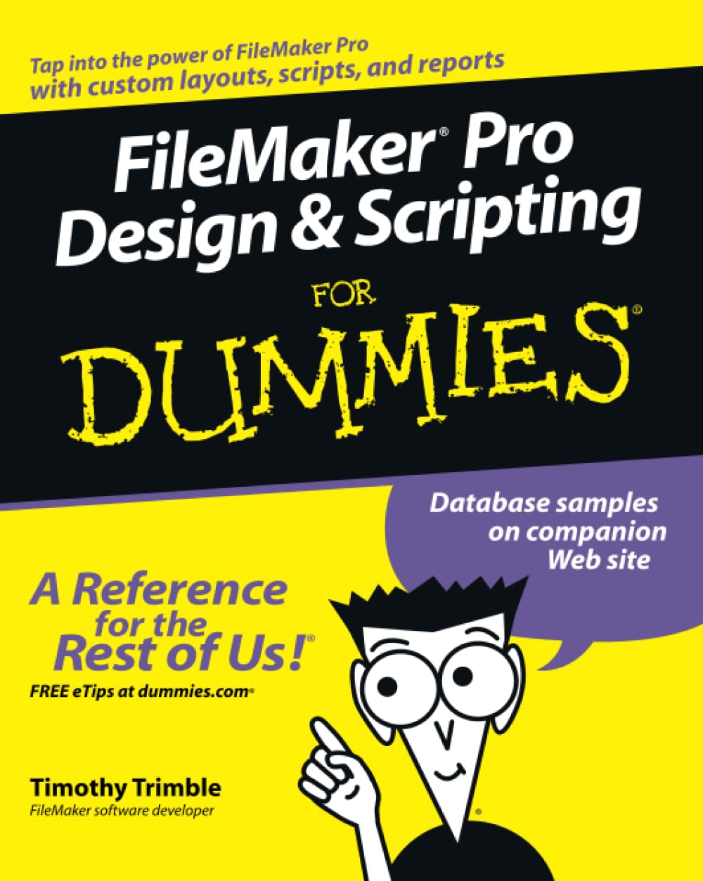 Filemaker pro Design & Scripting for Dummies