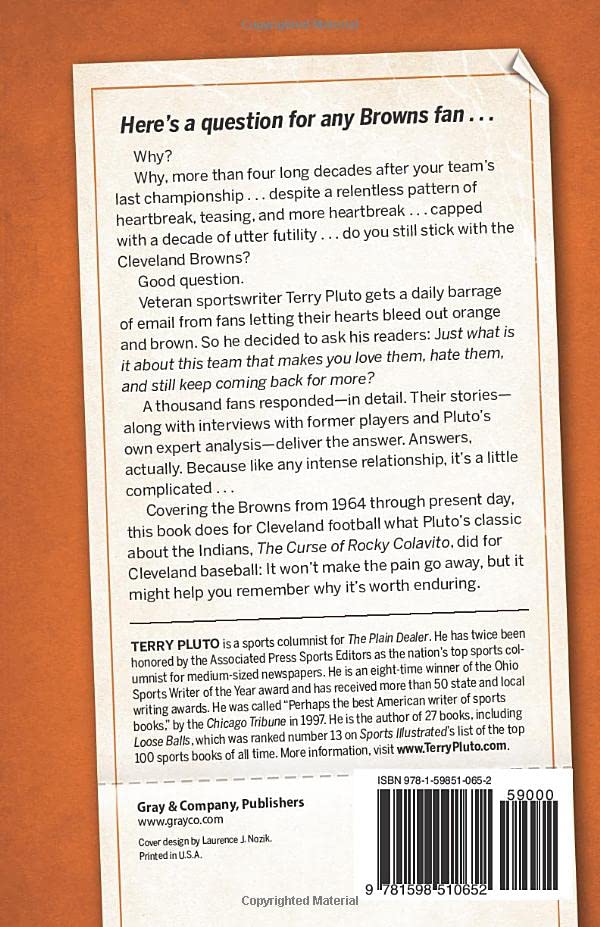 Things I've Learned from Watching the Browns
