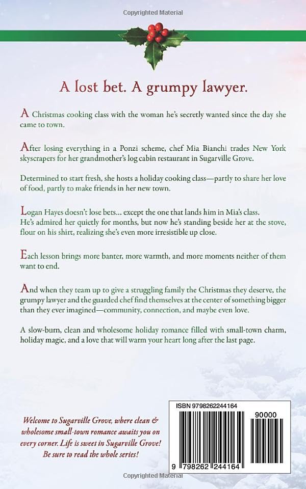 Savoring Christmas (A Small Town Christmas Romance): Sugarville Grove - Book 8