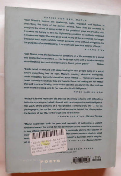 Zeppo's First Wife: New and Selected Poems (Phoenix Poets)