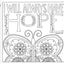 Colorful Blessings: A Coloring Book for Grown-Up Girls from The Coloring Cafe