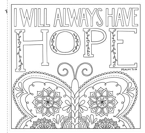 Colorful Blessings: A Coloring Book for Grown-Up Girls from The Coloring Cafe