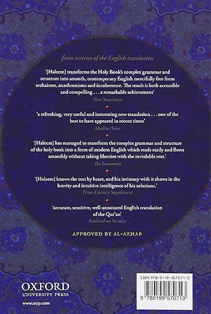 The Qur'an: English Translation and Parallel Arabic Text