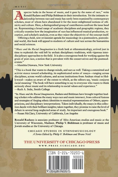 Music and the Racial Imagination (Chicago Studies in Ethnomusicology)