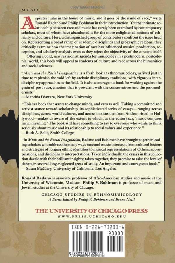 Music and the Racial Imagination (Chicago Studies in Ethnomusicology)