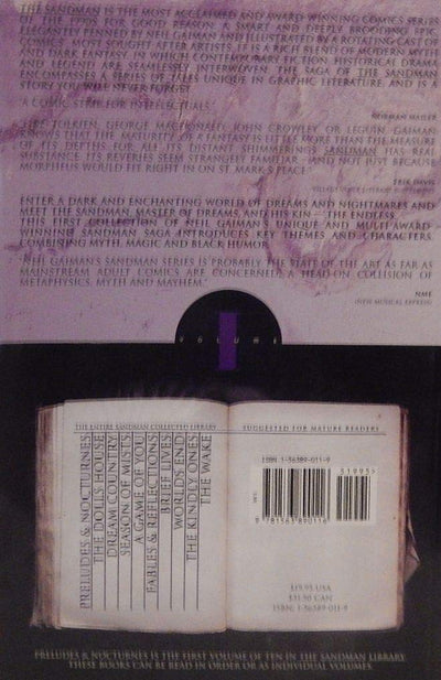 The Sandman Vol. 1: Preludes and Nocturnes