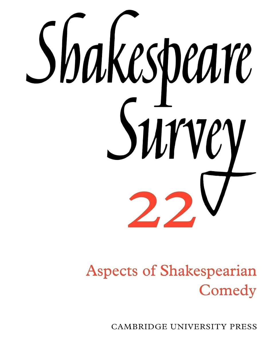 Shakespeare Survey (Shakespeare Survey, Series Number 22)
