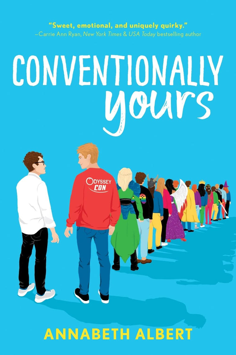 Conventionally Yours: A slow-burn, enemies-to-lovers queer romance (True Colors, 1)