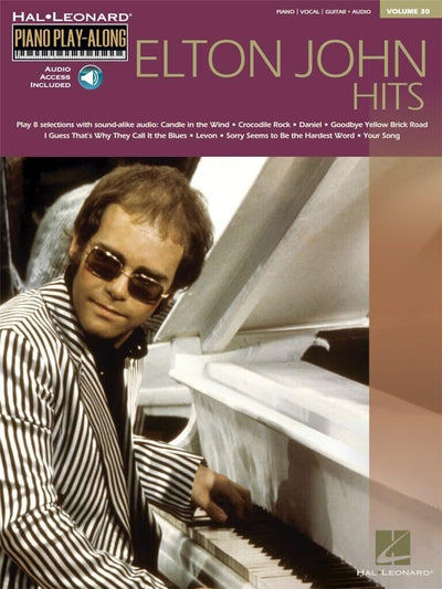 Elton John Hits: Piano Play-Along Volume 30 (Bk/Online Audio) (Hal Leonard Piano Play-Along)