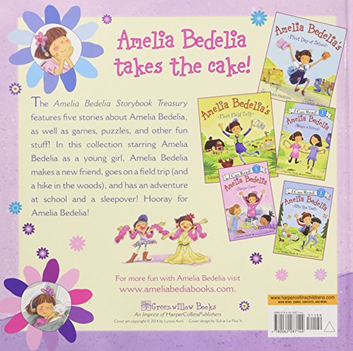 Amelia Bedelia Storybook Treasury: Amelia Bedelia's First Day of School; Amelia Bedelia's First Field Trip; Amelia Bedelia Makes a Friend; Amelia Bedelia Sleeps Over; Amelia Bedelia Hits the Trail