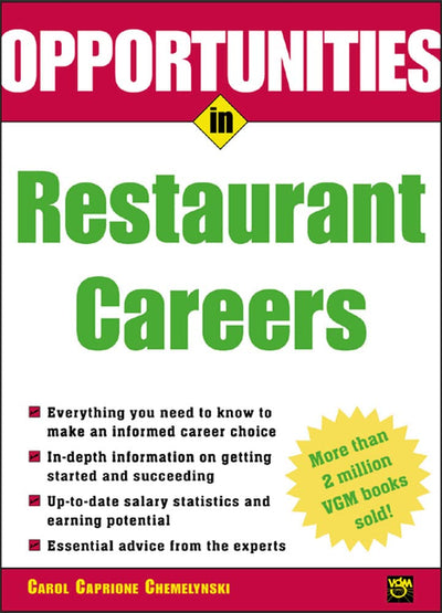 Opportunities in Restaurant Careers (Opportunities inSeries)