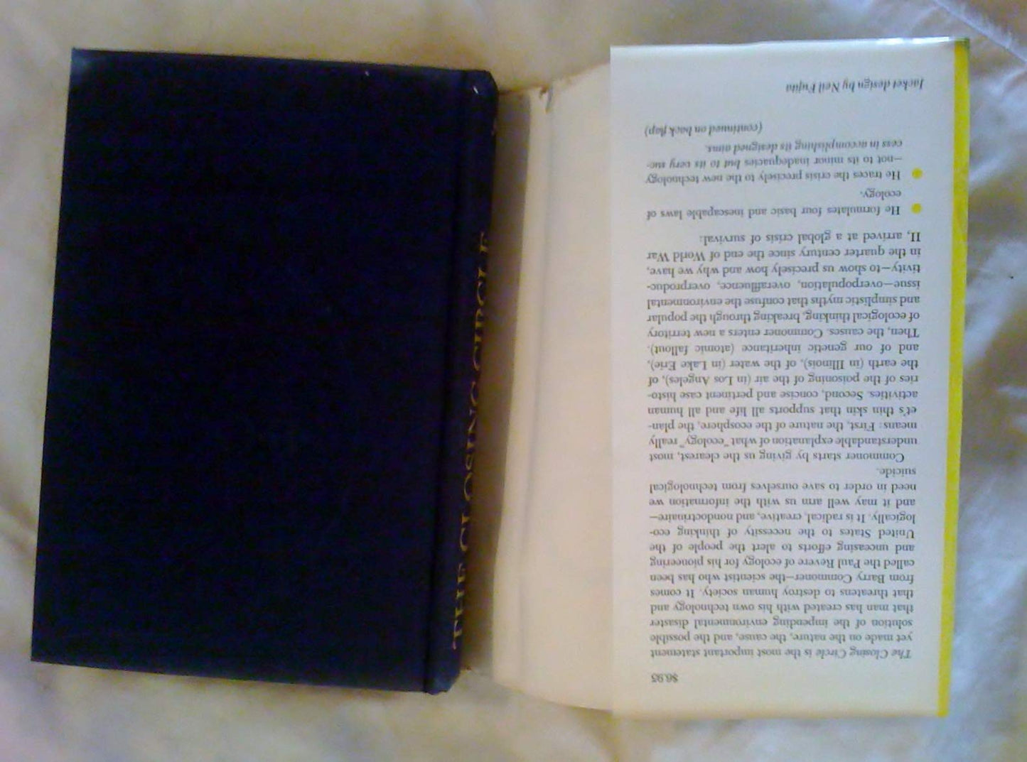 The Closing Circle: Nature, Man, and Technology by Commoner