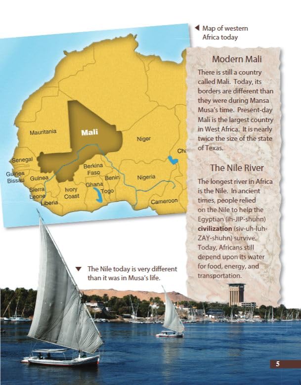 Mansa Musa: Leader of Mali: World Cultures Through Time (Primary Source Readers)