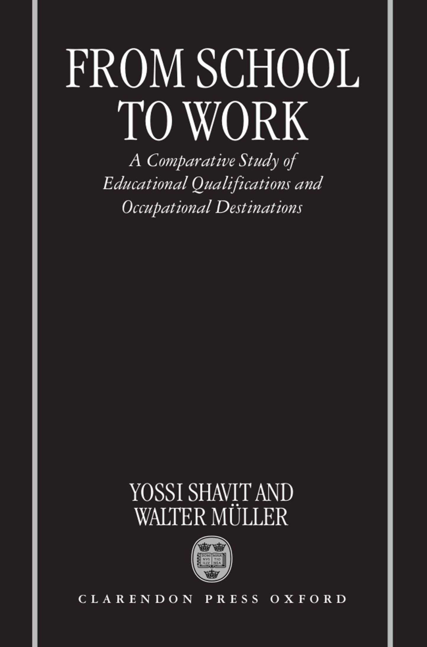 From School to Work: A Comparative Study of Educational Qualifications and Occupational Destinations