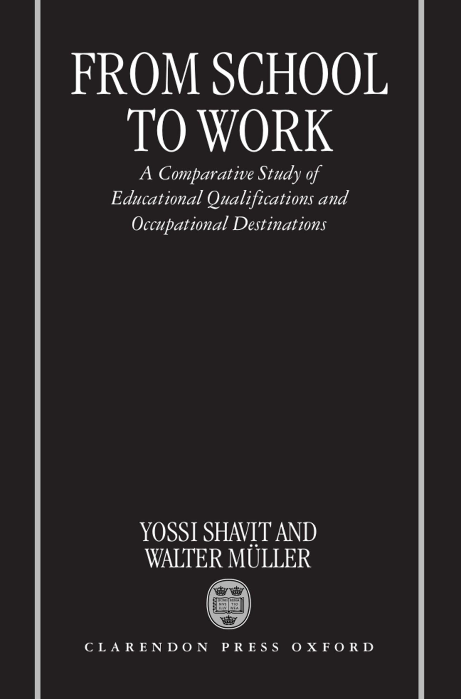 From School to Work: A Comparative Study of Educational Qualifications and Occupational Destinations