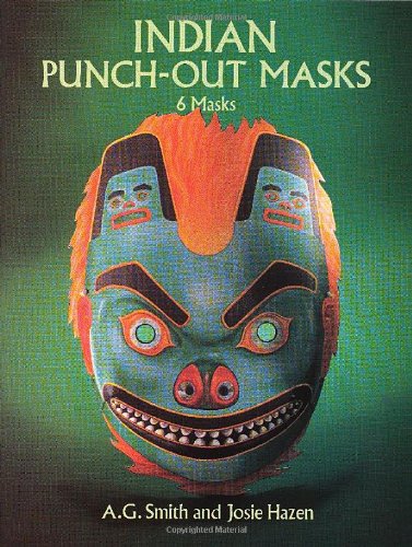 Indian Punch-Out Masks: Six Masks (Dover Children's Activity Books)