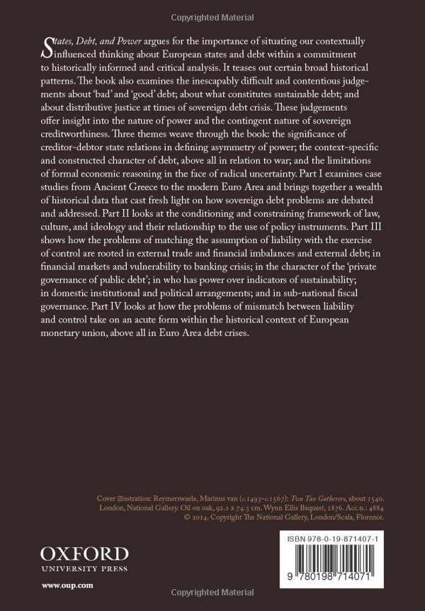 States, Debt, and Power: 'Saints' and 'Sinners' in European History and Integration