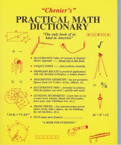 Chenier's Practical Math Dictionary