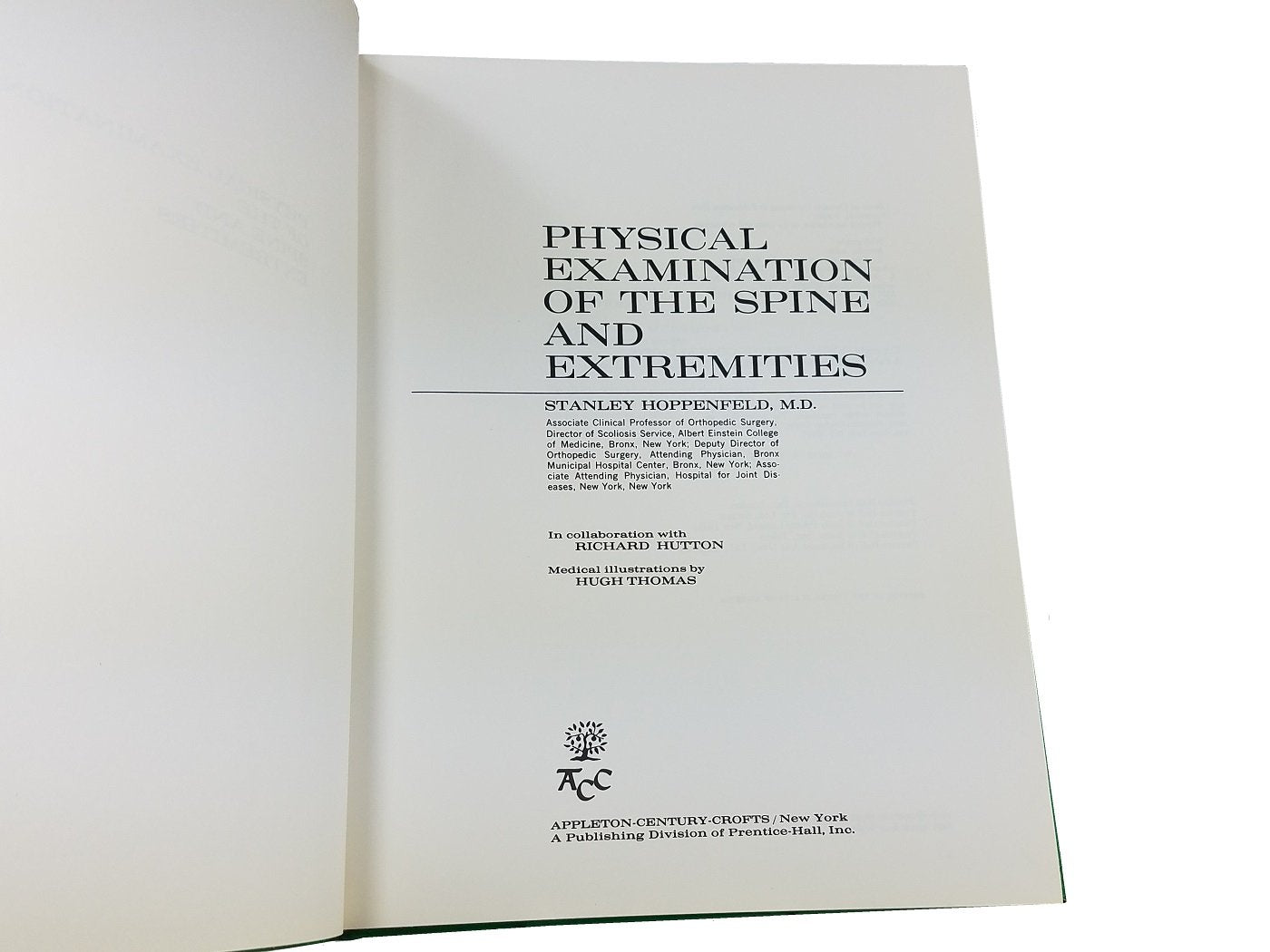 Physical Examination of the Spine and Extremities