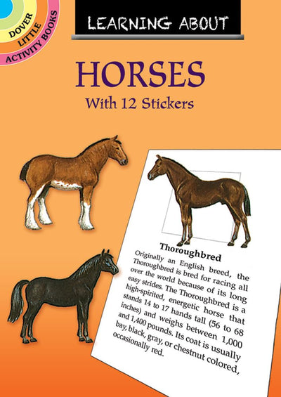 Learning About Horses (Dover Little Activity Books: Animals)