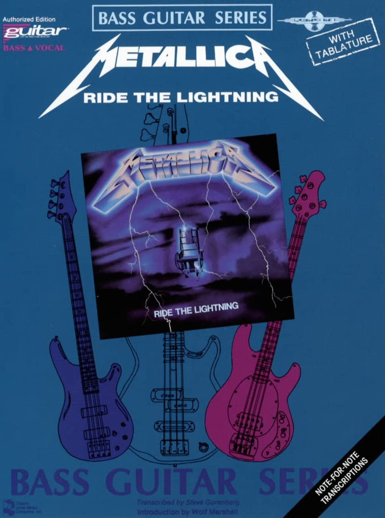 Metallica - Ride the Lightning* (Bass Guitar)